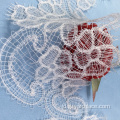 Snow White Eyelet Fabric Lace Trim